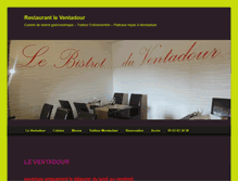 Tablet Screenshot of le-ventadour.com